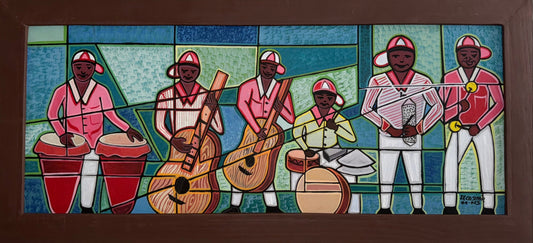 Les Musiciens du Quartier by Casimir 12x30