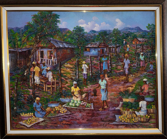 Le Village by Kerly Gervais 24x30