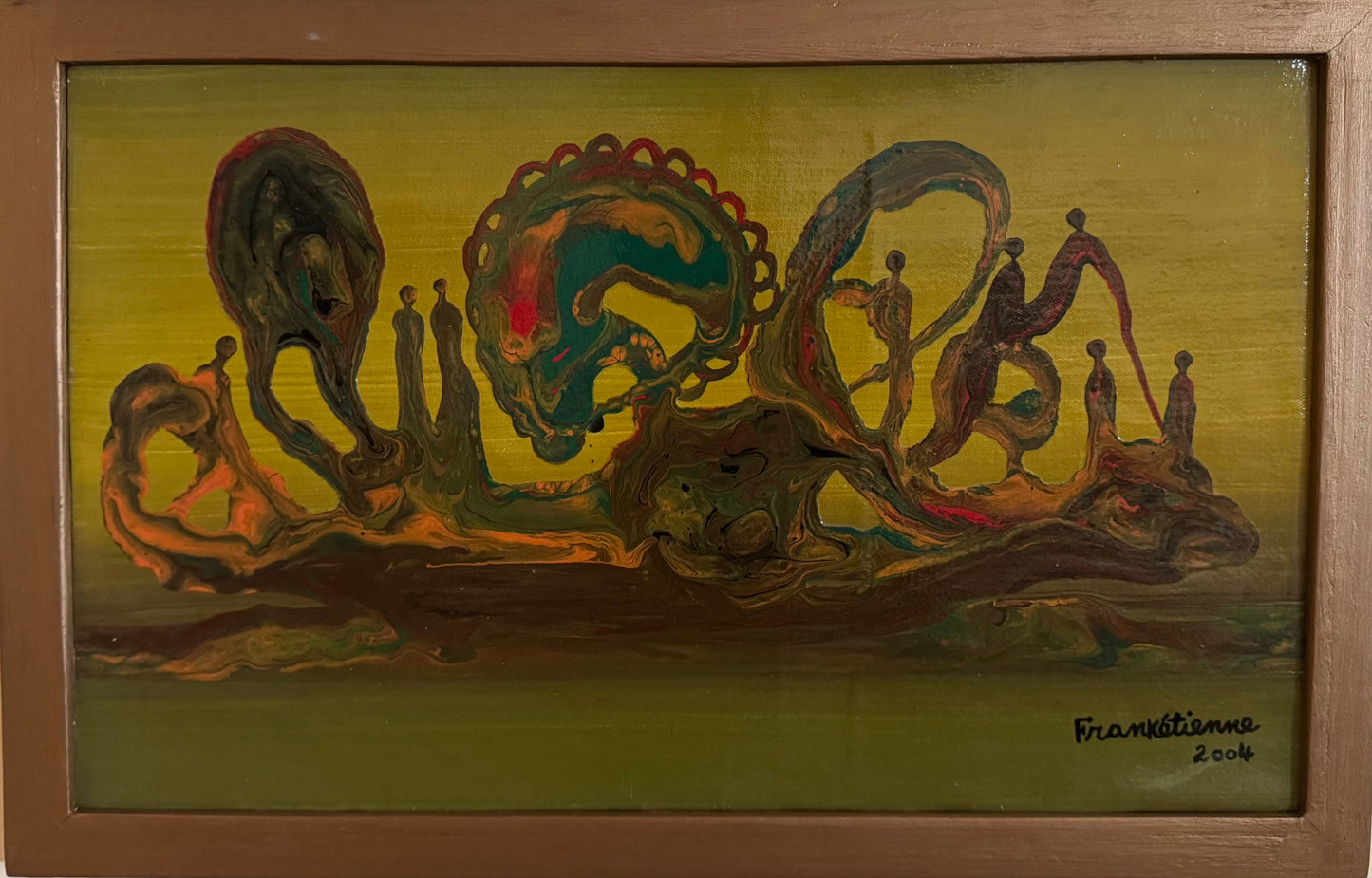 Portail Abstrait by Franketienne 12x20