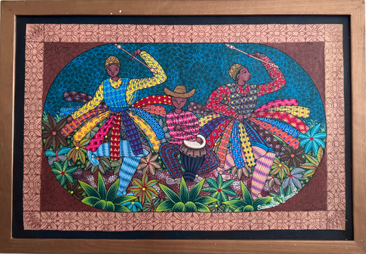 La Fete by Ismael Saincilus 16x24