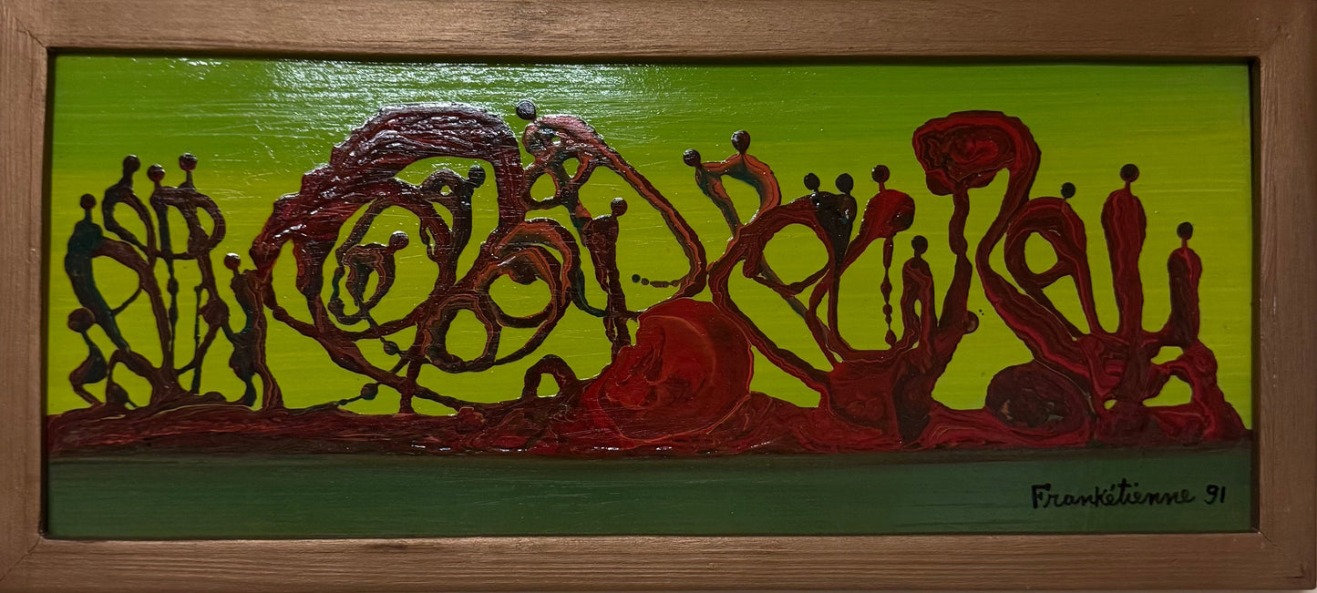 Abstrait by Franketienne 8x20