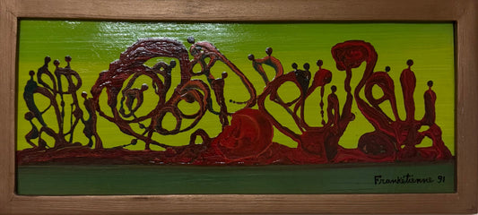 Abstrait by Franketienne 8x20